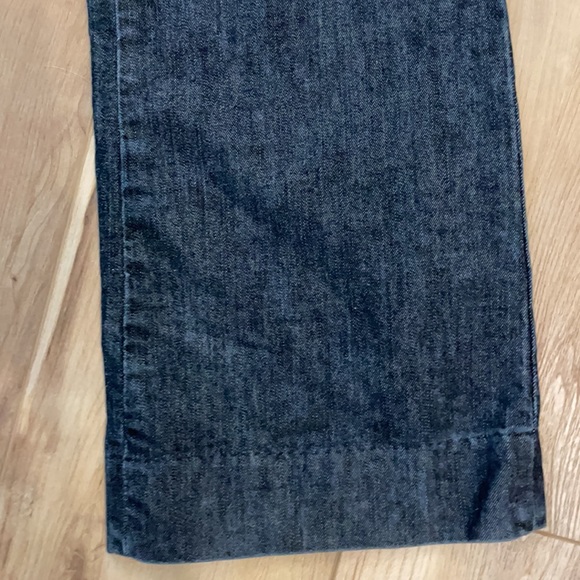 Gap curvy jeans dark wash jr women’s size 1 regular Flare low rise RN 54023 EUC - Picture 5 of 16